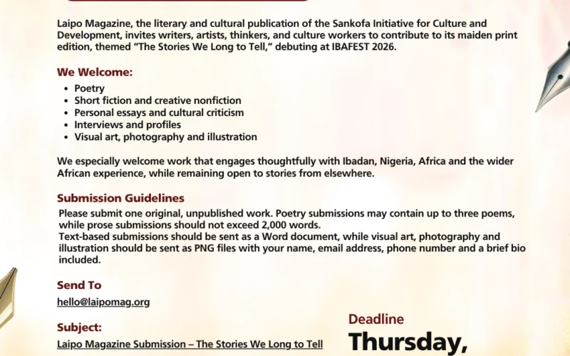 CALL FOR SUBMISSIONS: The Stories We Long to Tell